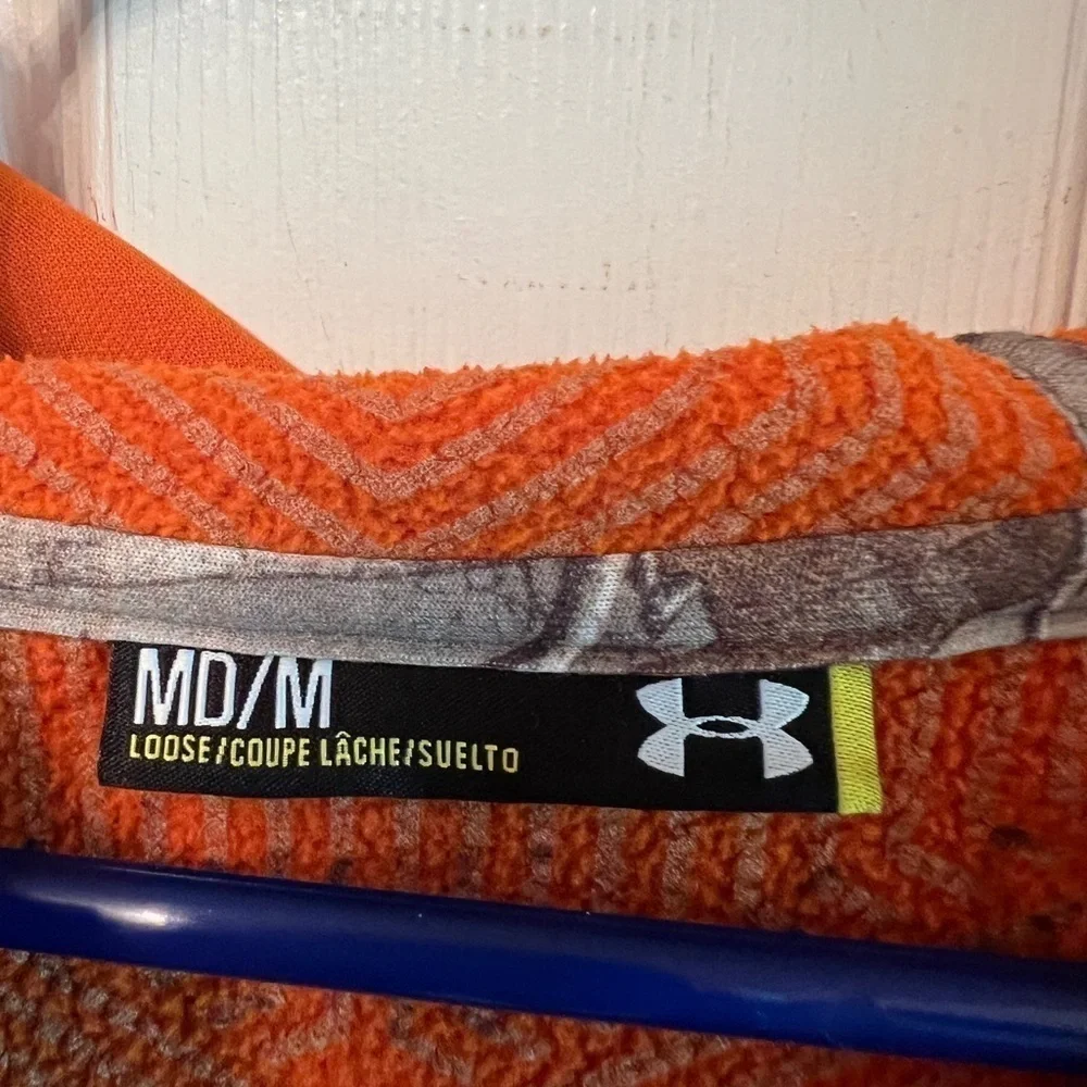 Men’s or Women’s Under Armor Orange Hoodie